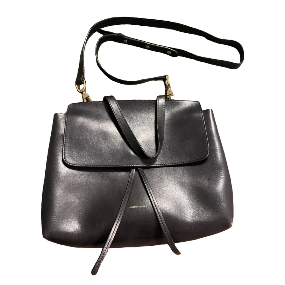 Mansur Gavriel Black Soft Lady Bag